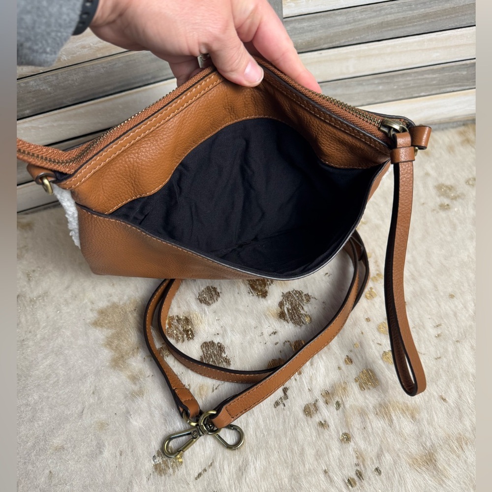 J Jill - Brown and White Women's Crossbody Bag - Picture 4 of 8